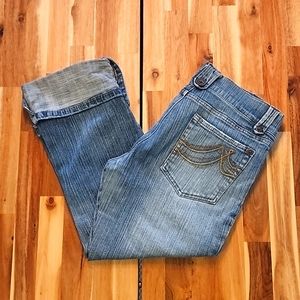 Juniors DKNY Denim Capris - Size 9
